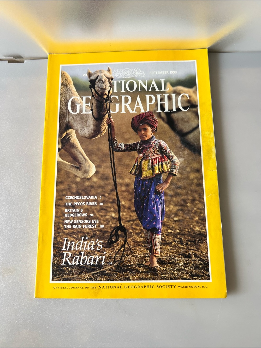September 1993 issue of National Geographic Magazine
